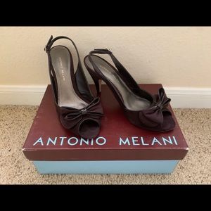 Antonio Melani Brown Pumps